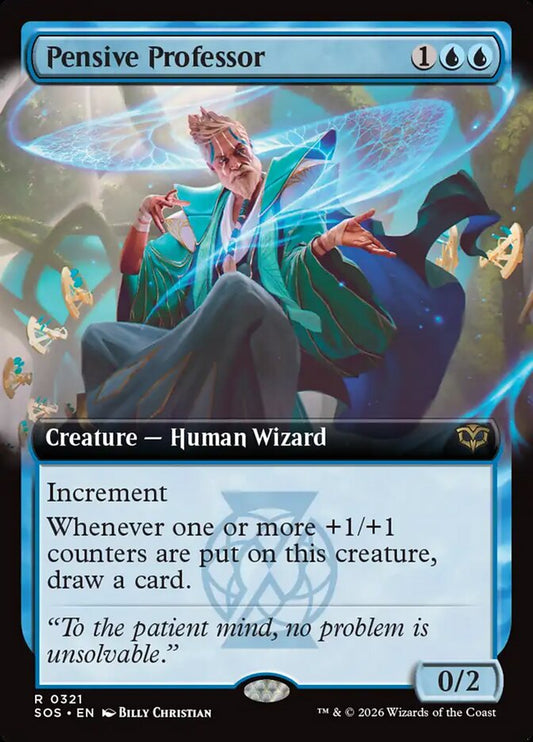 SOS-321  Pensive Professor -EN- R (Non-Foil)