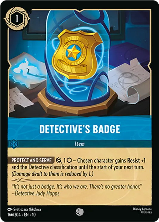 Set 10-166 | Detective's Badge | Common