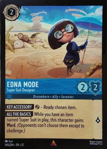 Set12-149 | Edna Mode – Super Suit Designer | Rare | Non-Foil