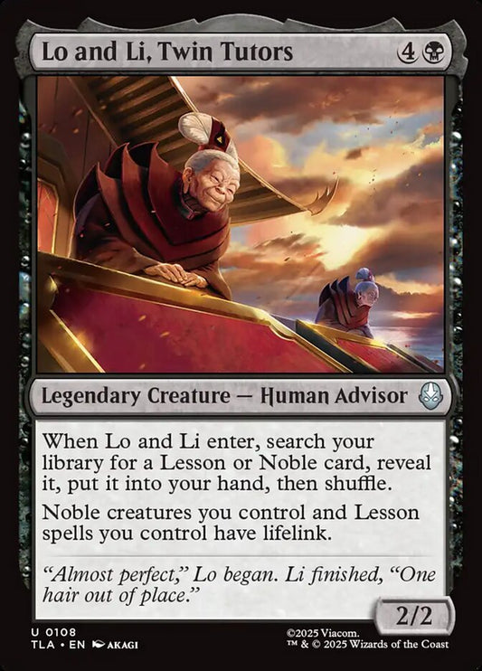 TLA-0108 | Lo and Li, Twin Tutors | EN  | - | Non-Foil