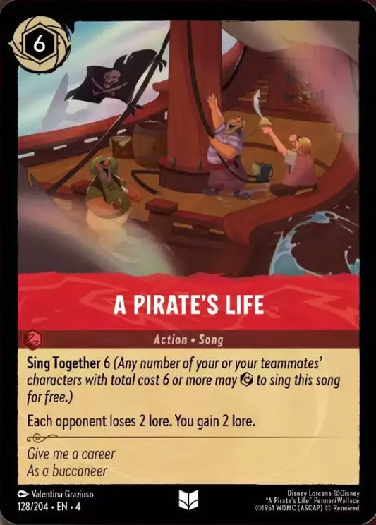 Set 4-128 | A Pirate's Life | Uncommon