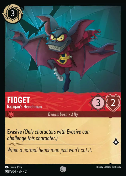 Set 2-108 | Fidget - Ratigan's Henchman | Common