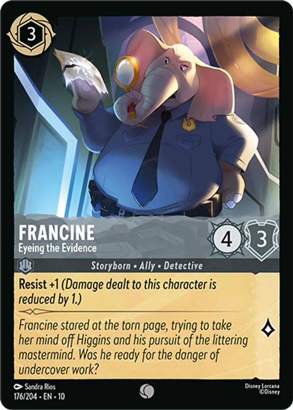 Set 10-176 | Francine - Eyeing the Evidence | Common