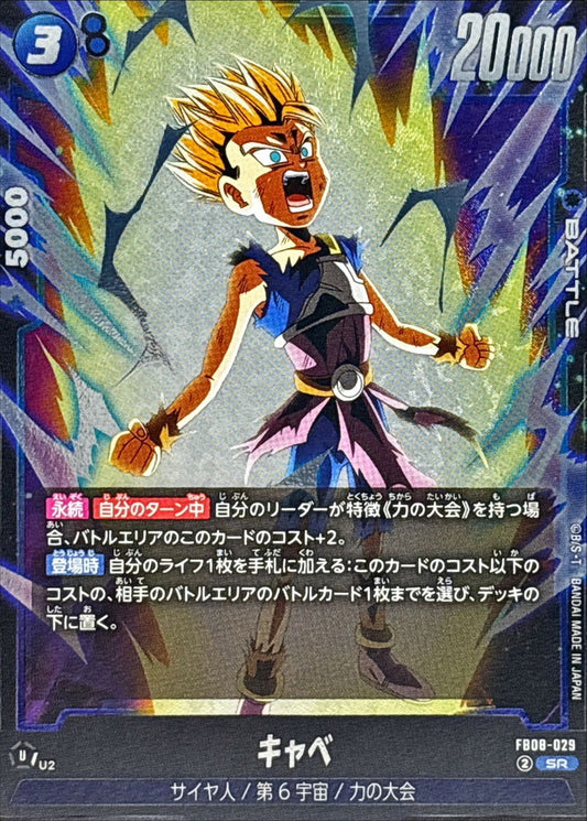 FB08-029 キャベ | SR | JP