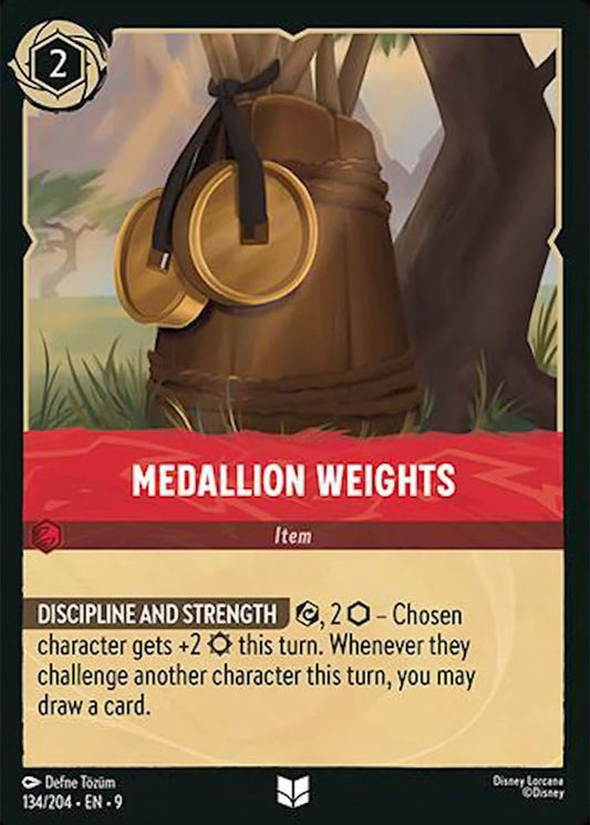 Set 9-134 | Medallion Weights | Uncommon