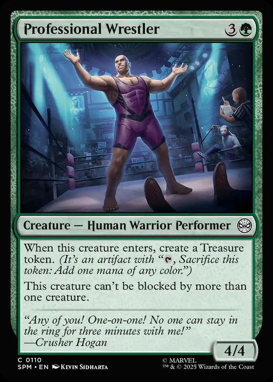 SPM-110 Professional Wrestler | Common (EN)