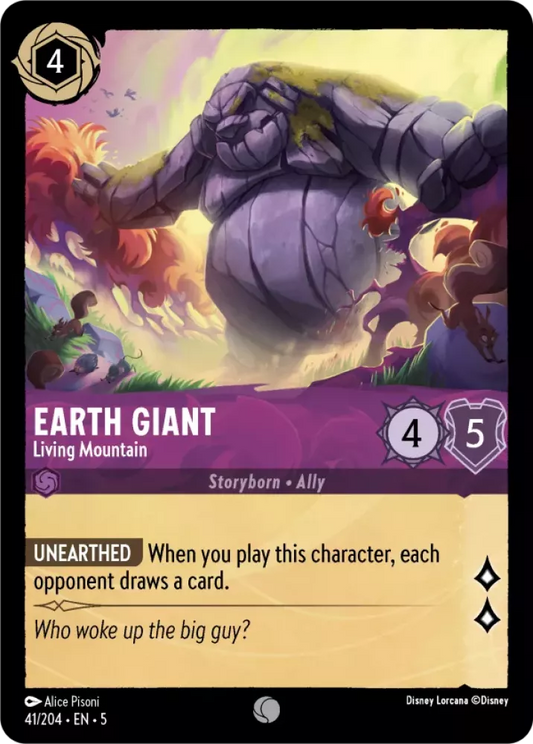 Set 5-041 | Earth Giant - Living Mountain | Common