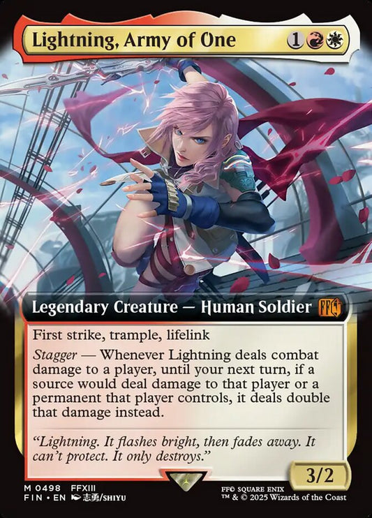 FIN-0498 | Lightning, Army of One | EN  | - |