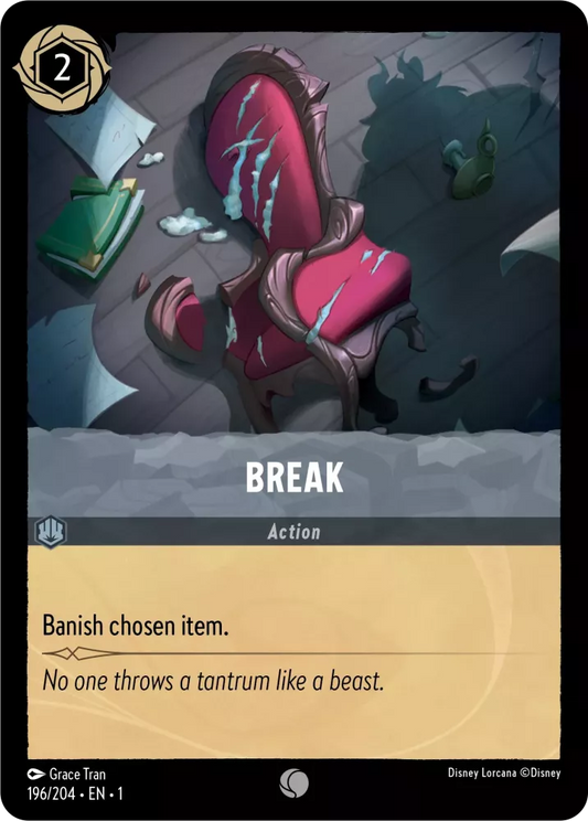 Set 1-196 | Break |  Common