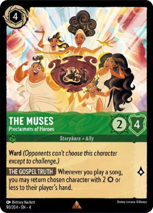 Set 4-090 | The Muses - Proclaimers of Heroes | Rare