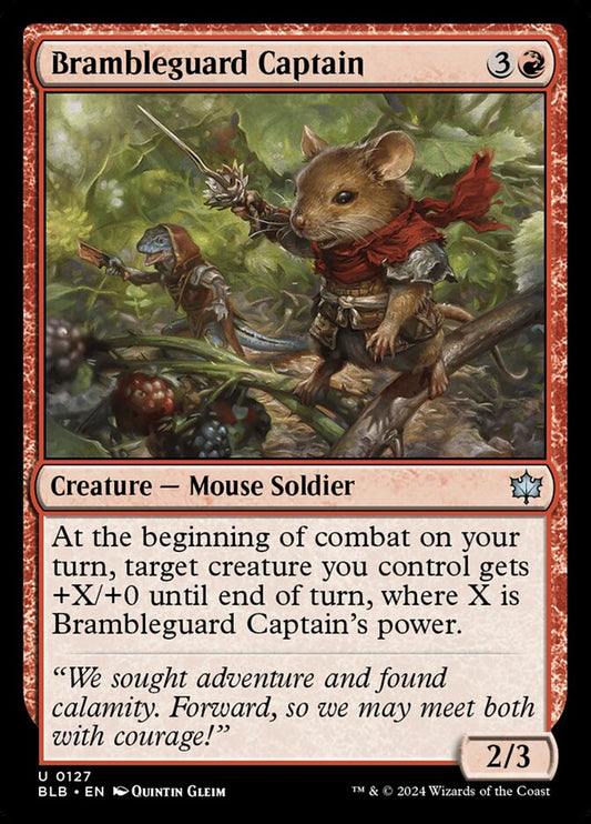 BLB-0127 | Brambleguard Captain | EN  | - | Non-Foil