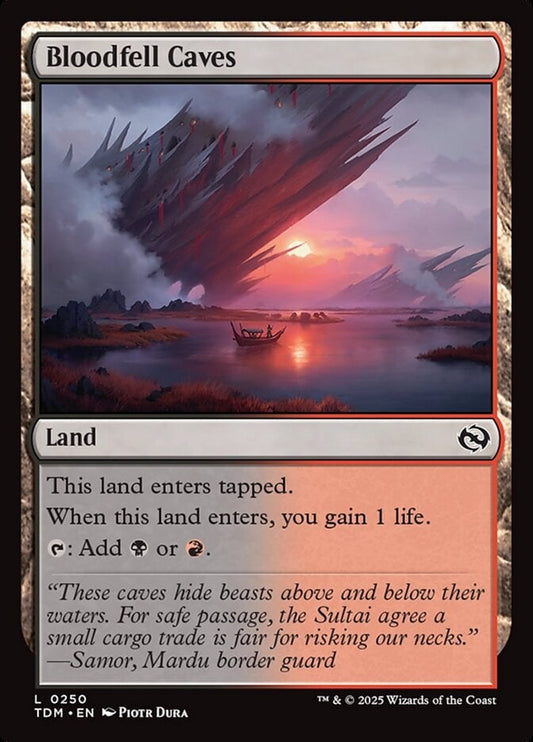 TDM-0250 | Bloodfell Caves | EN  | - | Foil