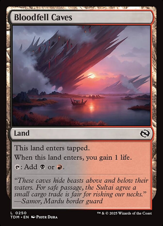 TDM-0250 | Bloodfell Caves | EN  | - | Non-Foil