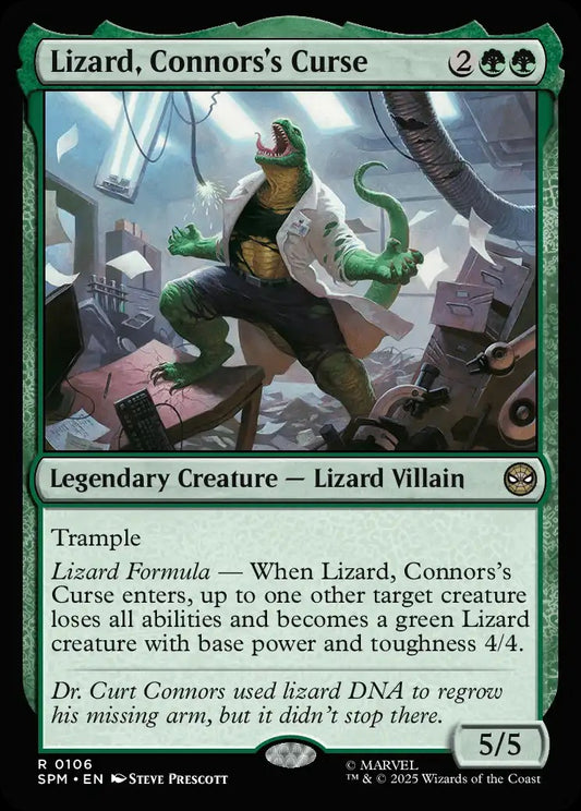 SPM-106 Lizard, Connors's Curse | Rare (EN)