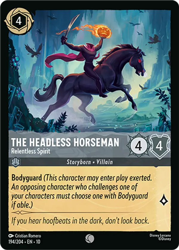 Set 10-194 | The Headless Horseman - Relentless Spirit | Common