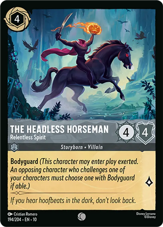 Set 10-194 | The Headless Horseman - Relentless Spirit | Common