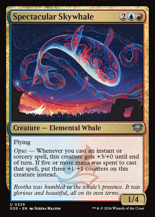 SOS-229  Spectacular Skywhale -EN- U (Non-Foil)