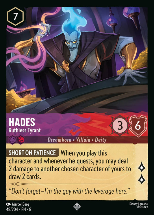 Set 8-048 | Hades - Ruthless Tyrant | Super Rare