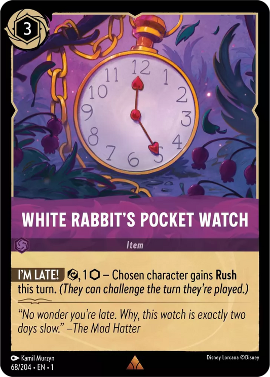 Set 1-068 | White Rabbit's Pocket Watch |  Rare