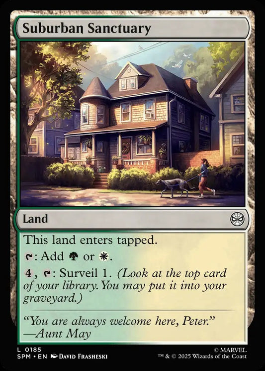 SPM-0185 | Suburban Sanctuary | EN  | L | Foil