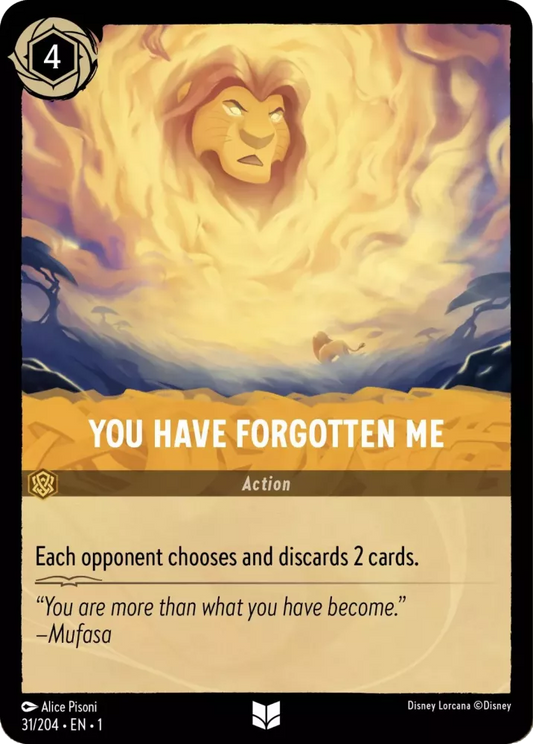 Set 1-031 | You Have Forgotten Me |  Uncommon