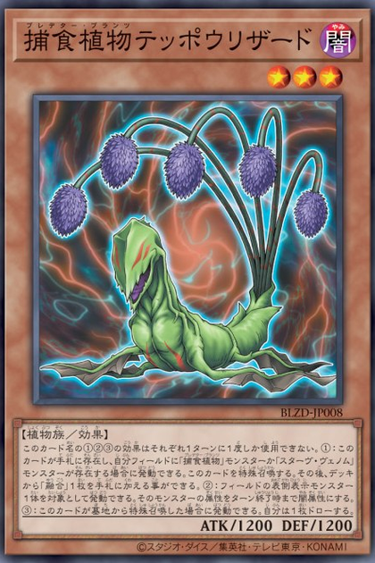 BLZD-JP008 | 捕食植物噴瓜蜥蜴 | -