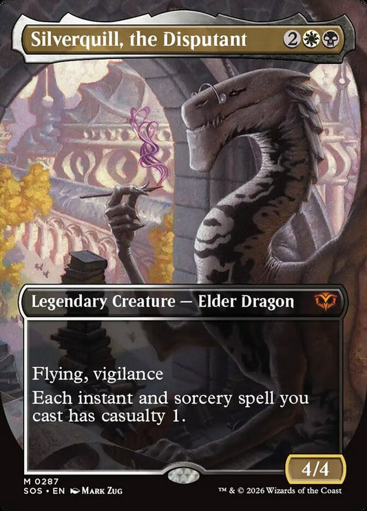 SOS-287 Silverquill, the Disputant -EN- M (Foil)