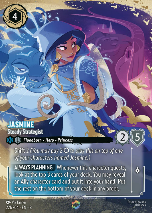 Set 8-221 | Jasmine - Steady Strategist | Enchanted