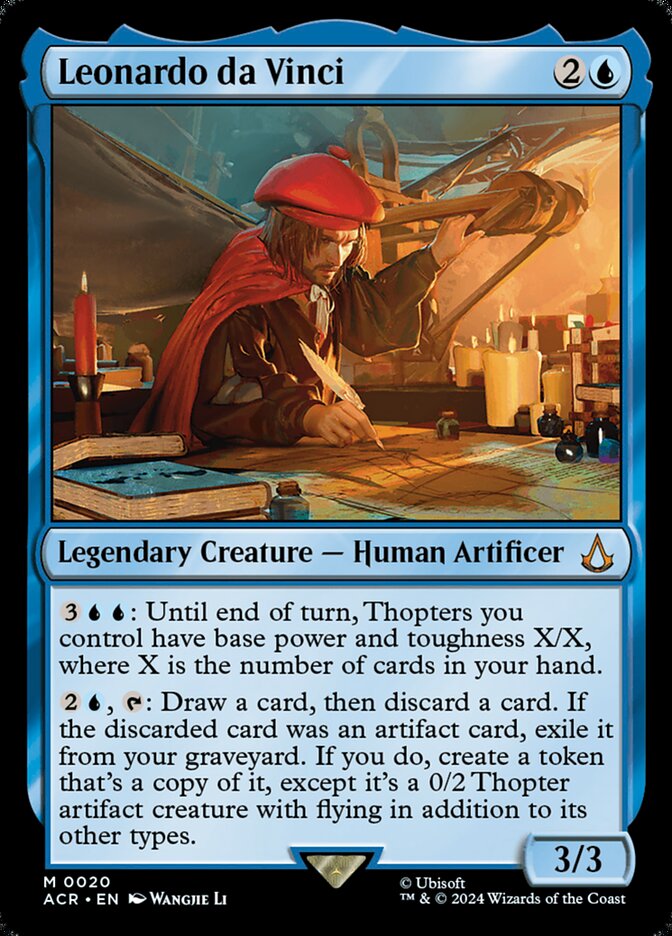 EN | Leonardo da Vinci | Foil | ACR-20