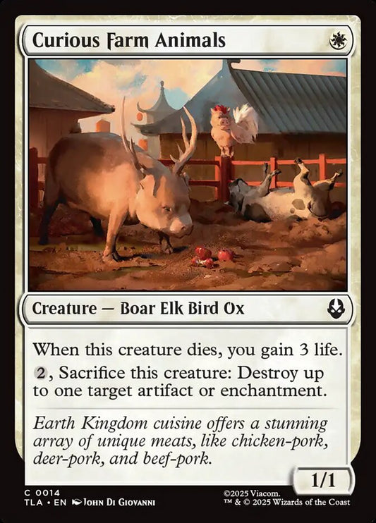 TLA-014 Curious Farm Animals | Common (EN)