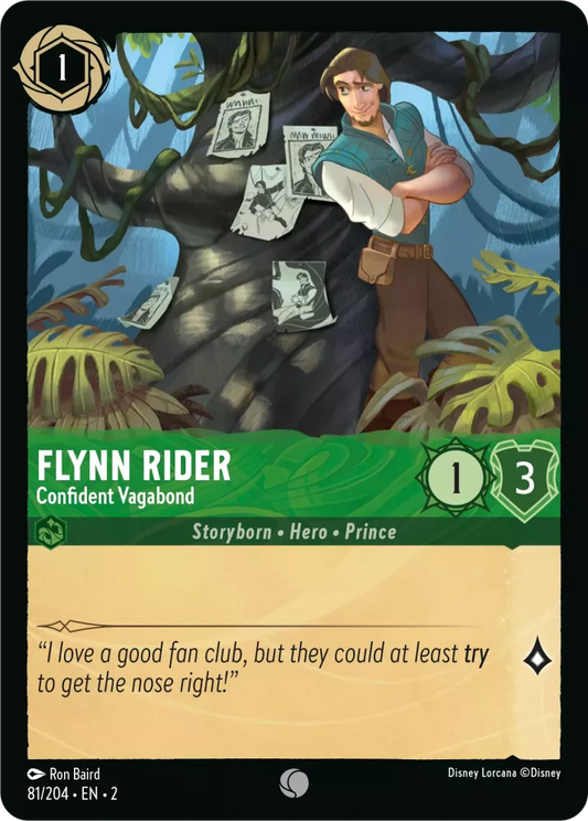 Set 2-081 | Flynn Rider - Confident Vagabond | Common