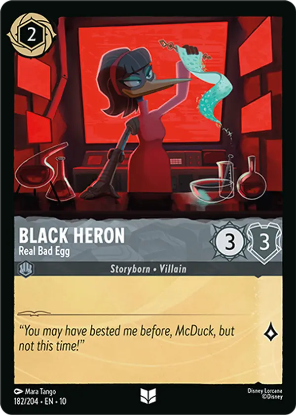 Set 10-182 | Black Heron - Real Bad Egg | Uncommon