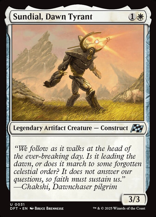 DFT-0031 | Sundial, Dawn Tyrant | EN  | - | Foil