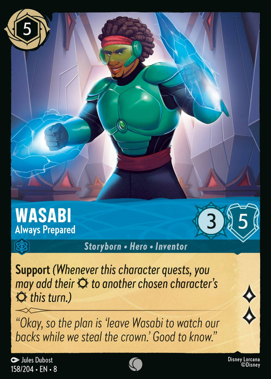 Set 8-158 | Wasabi - Always Prepared | Common