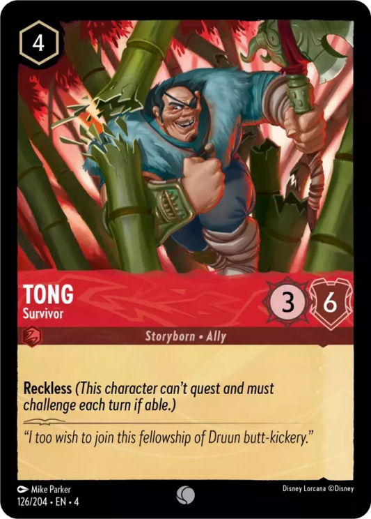 Set 4-126 | Tong - Survivor | Common