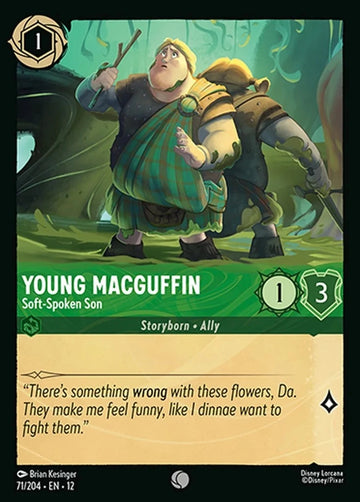 Set12-071 | Young MacGuffin – Soft–Spoken Son | Common | Foil