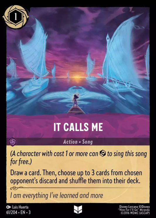 Set 3-061 | It Calls Me | Uncommon