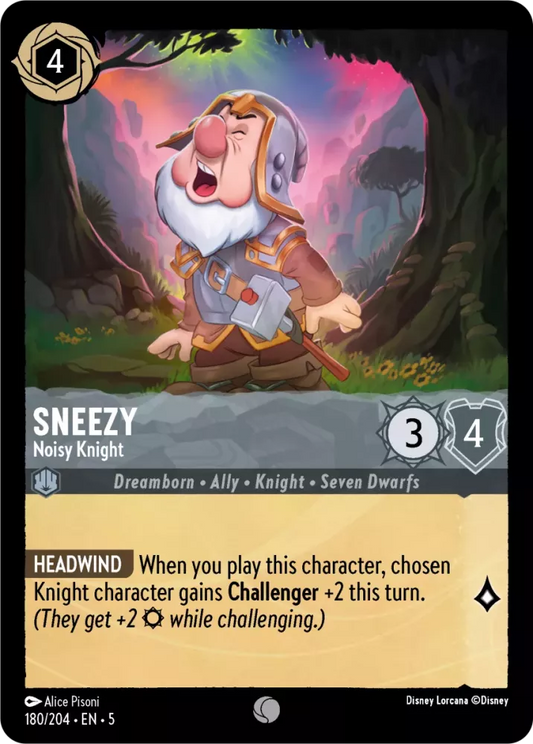 Set 5-180 | Sneezy - Noisy Knight | Common