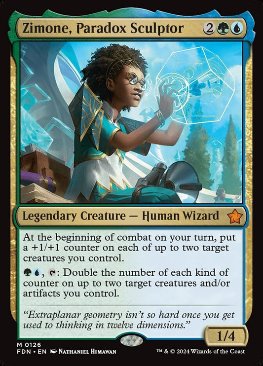 FDN-0126 | Zimone, Paradox Sculptor | EN  | - | Foil