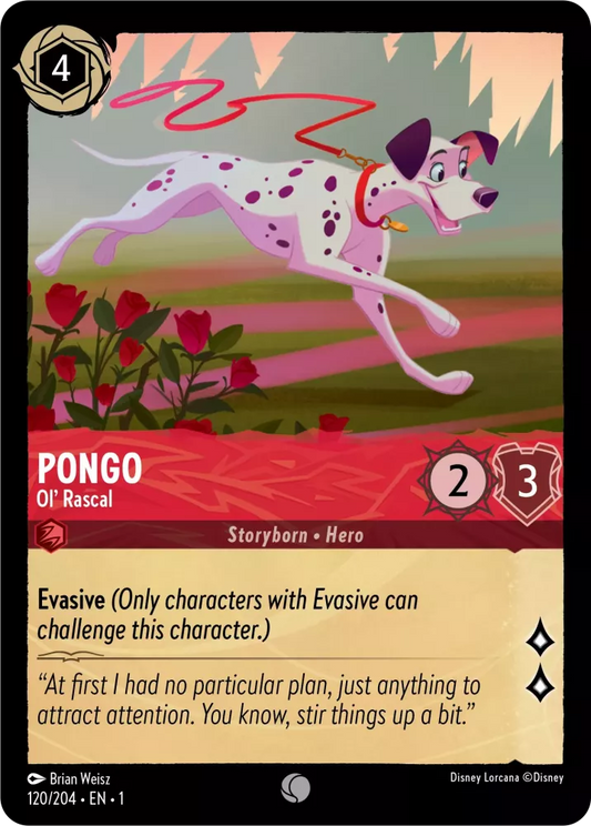Set 1-120 | Pongo - Ol' Rascal |  Common