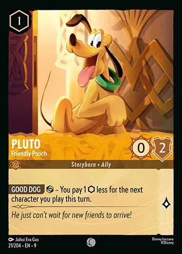 Set 9-021 | Pluto - Friendly Pooch | Common