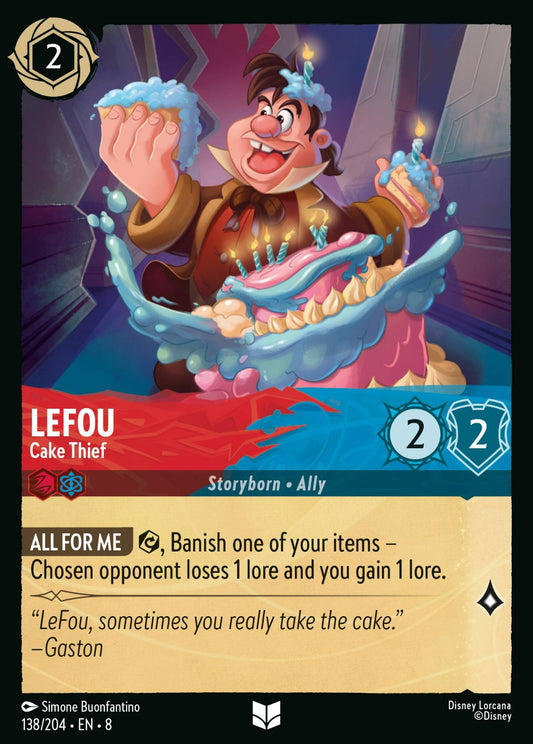 Set 8-138 | LeFou - Cake Thief | Uncommon