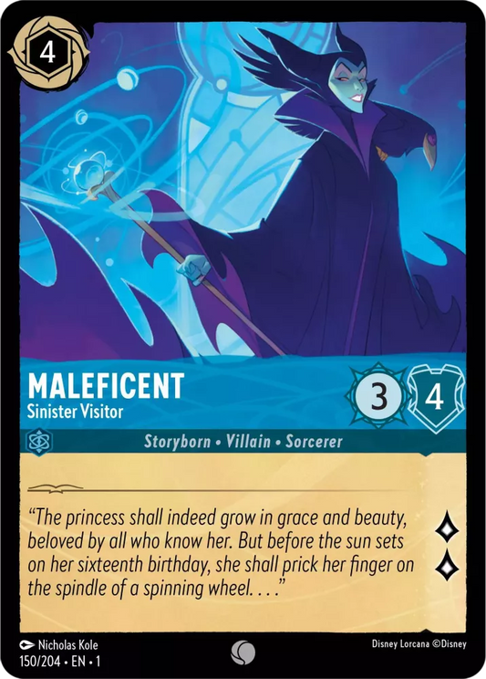 Set 1-150 | Maleficent - Sinister Visitor |  Common