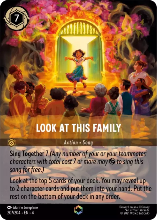 Set 4-207 | Look at This Family | Enchanted