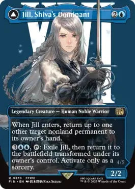FIN-0378 | Jill, Shiva's Dominant // Shiva, Warden of Ice | EN  | - | Foil