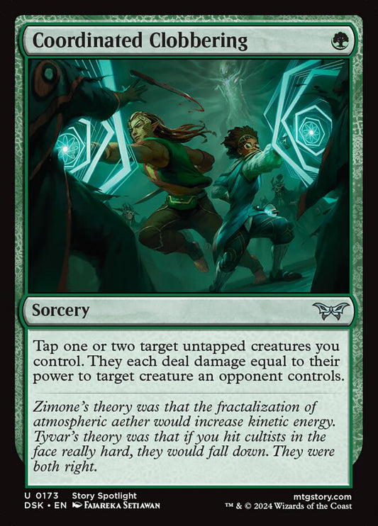 DSK-173 Coordinated Clobbering | Mythic (EN)