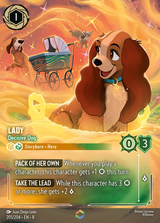 Set 8-205 | Lady - Decisive Dog | Enchanted