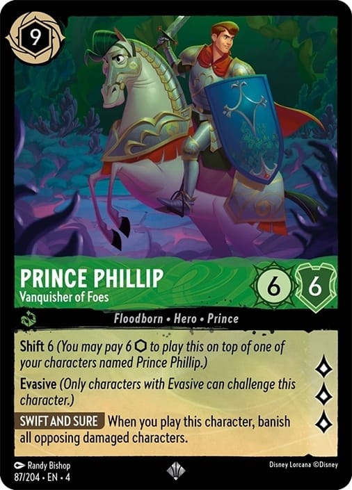 Set 9-073 | Prince Phillip - Vanquisher of Foes | Super Rare
