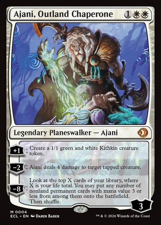 ECL-004 Ajani, Outland Chaperone | Mythic (EN)