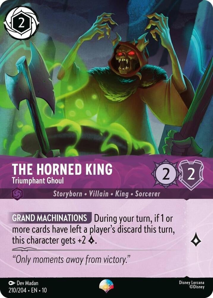 Set 10-210 | The Horned King - Triumphant Ghoul | Epic